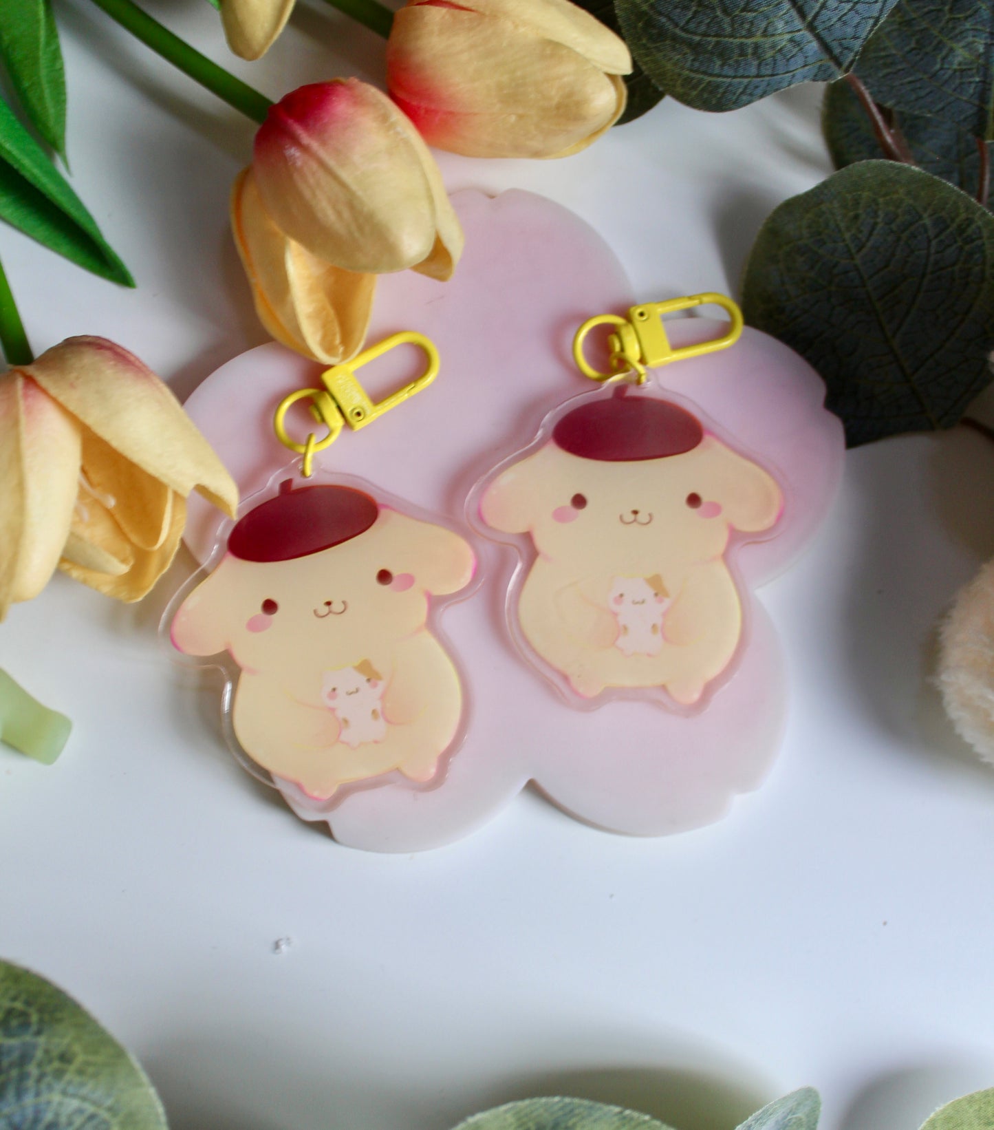 Pompompurin Keychain