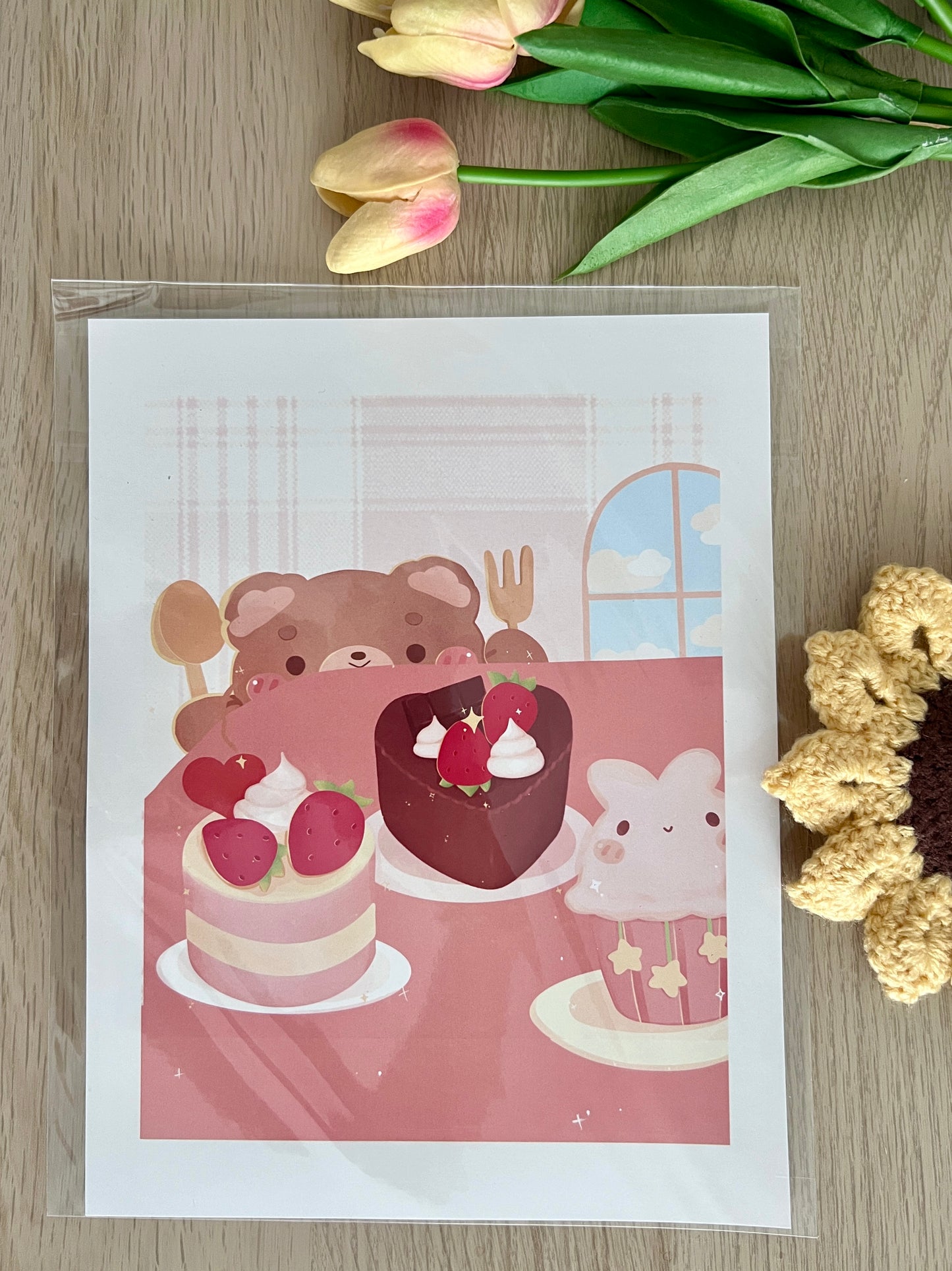 Hungry Bear Large Print