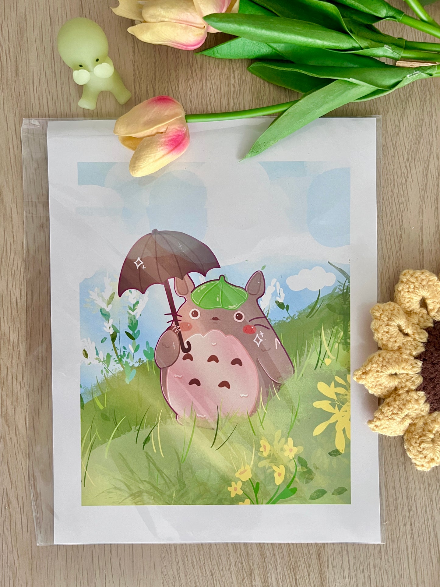 Totoro Umbrella Large Print