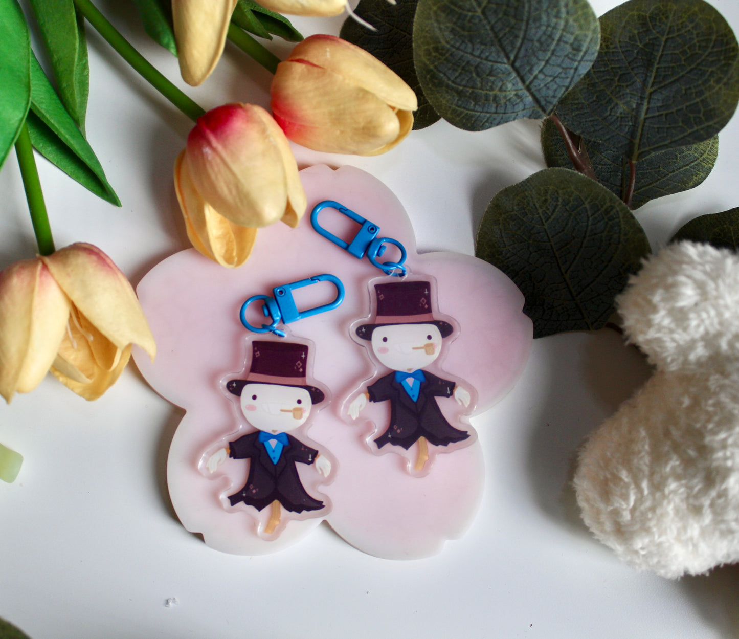 Turnip Head Keychain