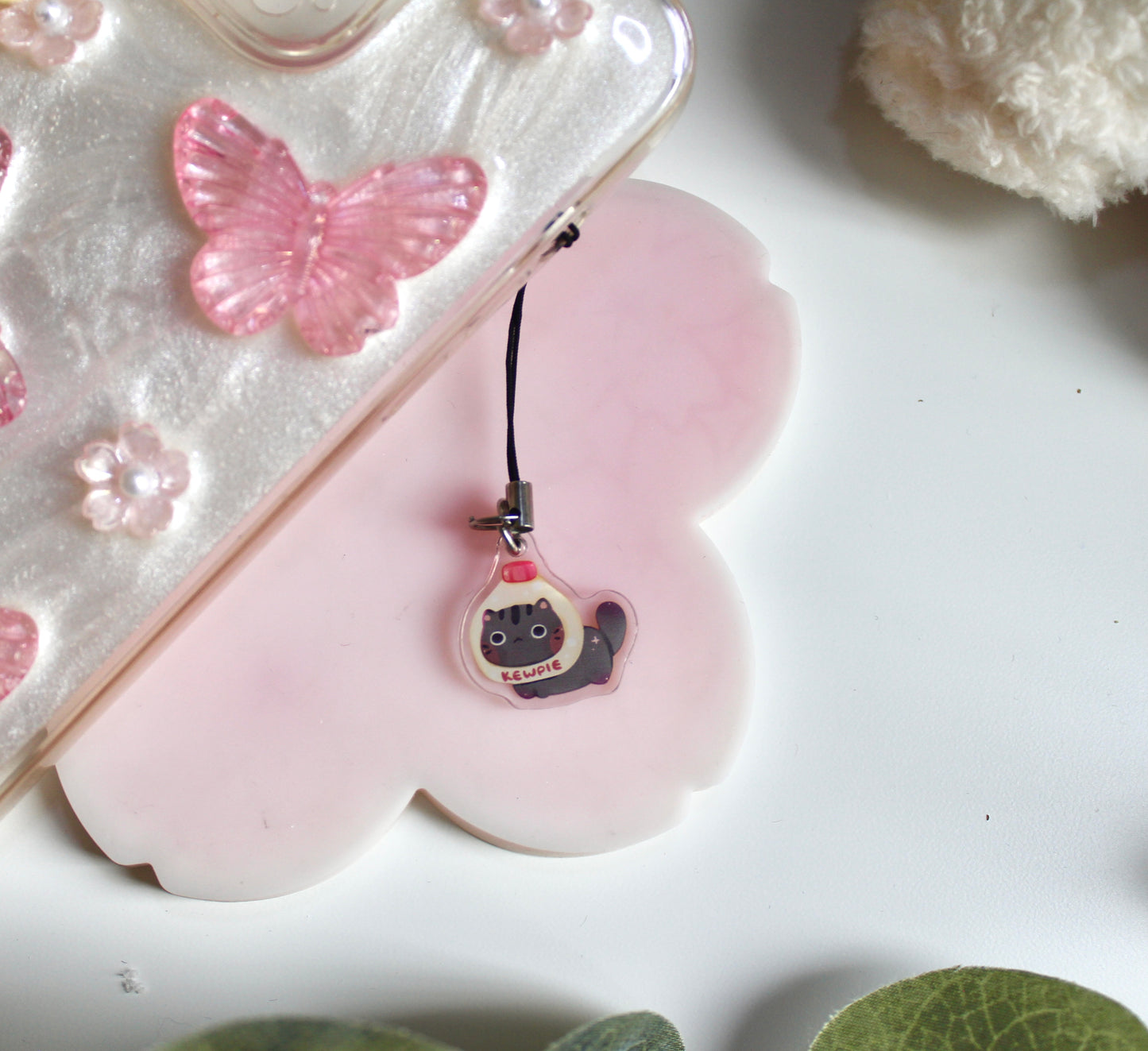 Friends with Hats Phone Charm