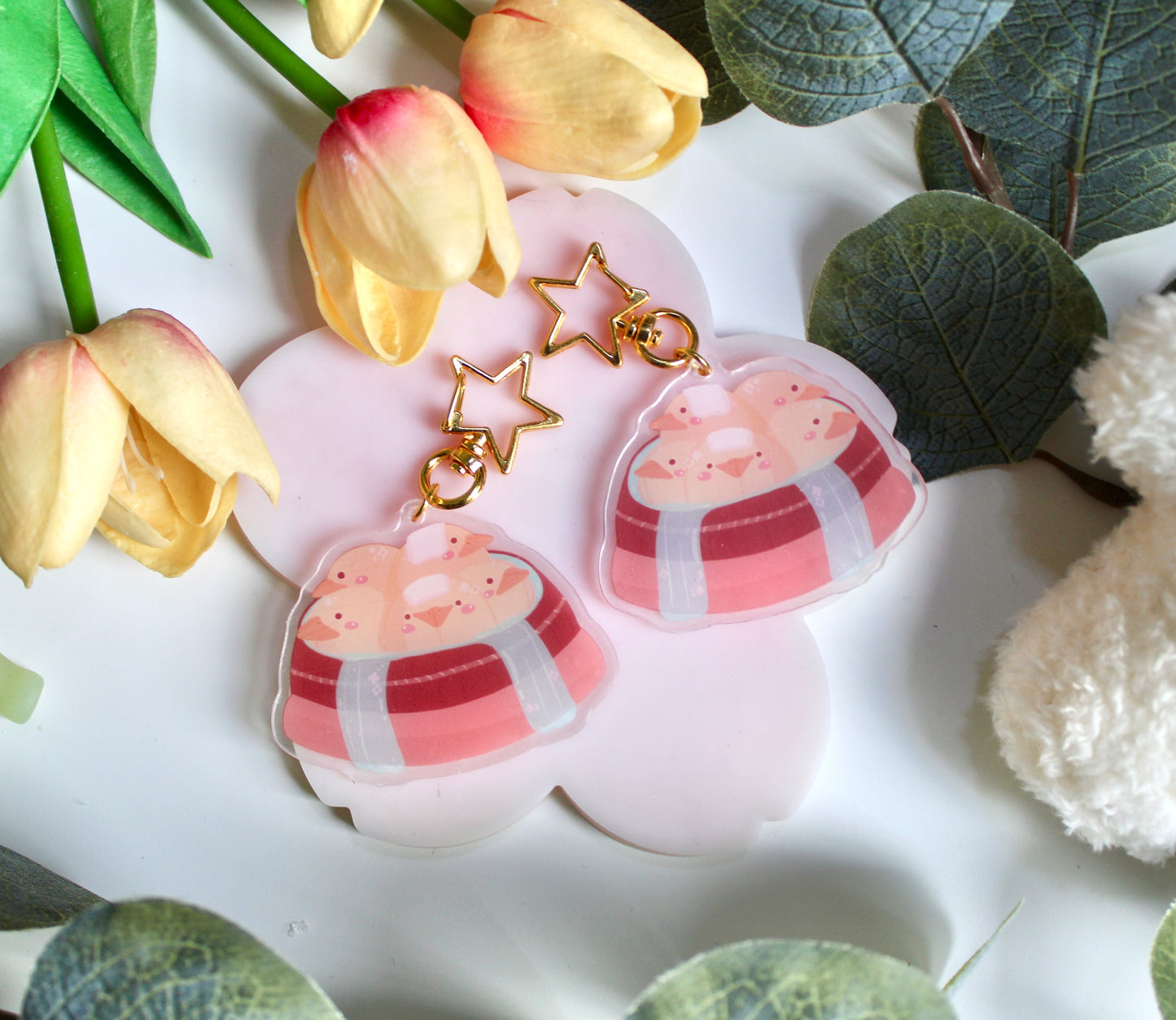 Oototri Duck Bath Keychain