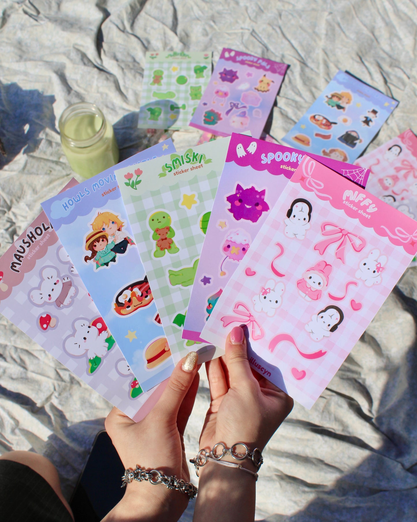 Coquette Miffy Sticker Sheet