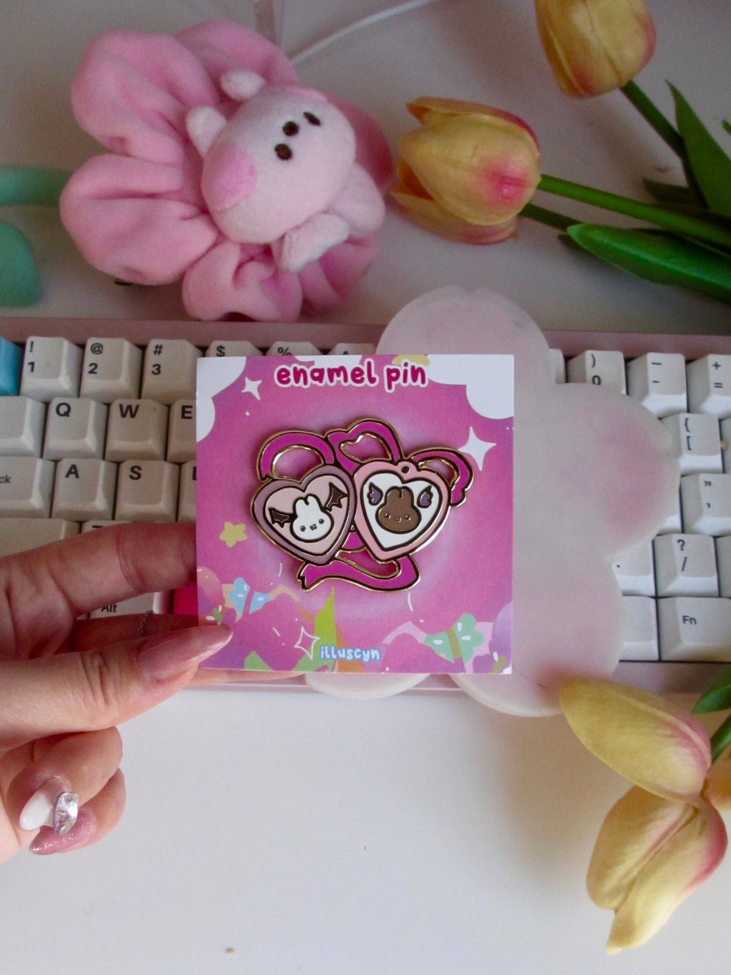 Miffy Coquette Locket Pin