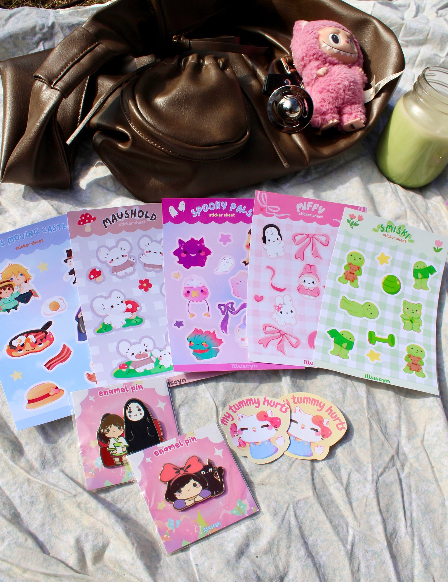 Howls Moving Castle Sticker Sheet