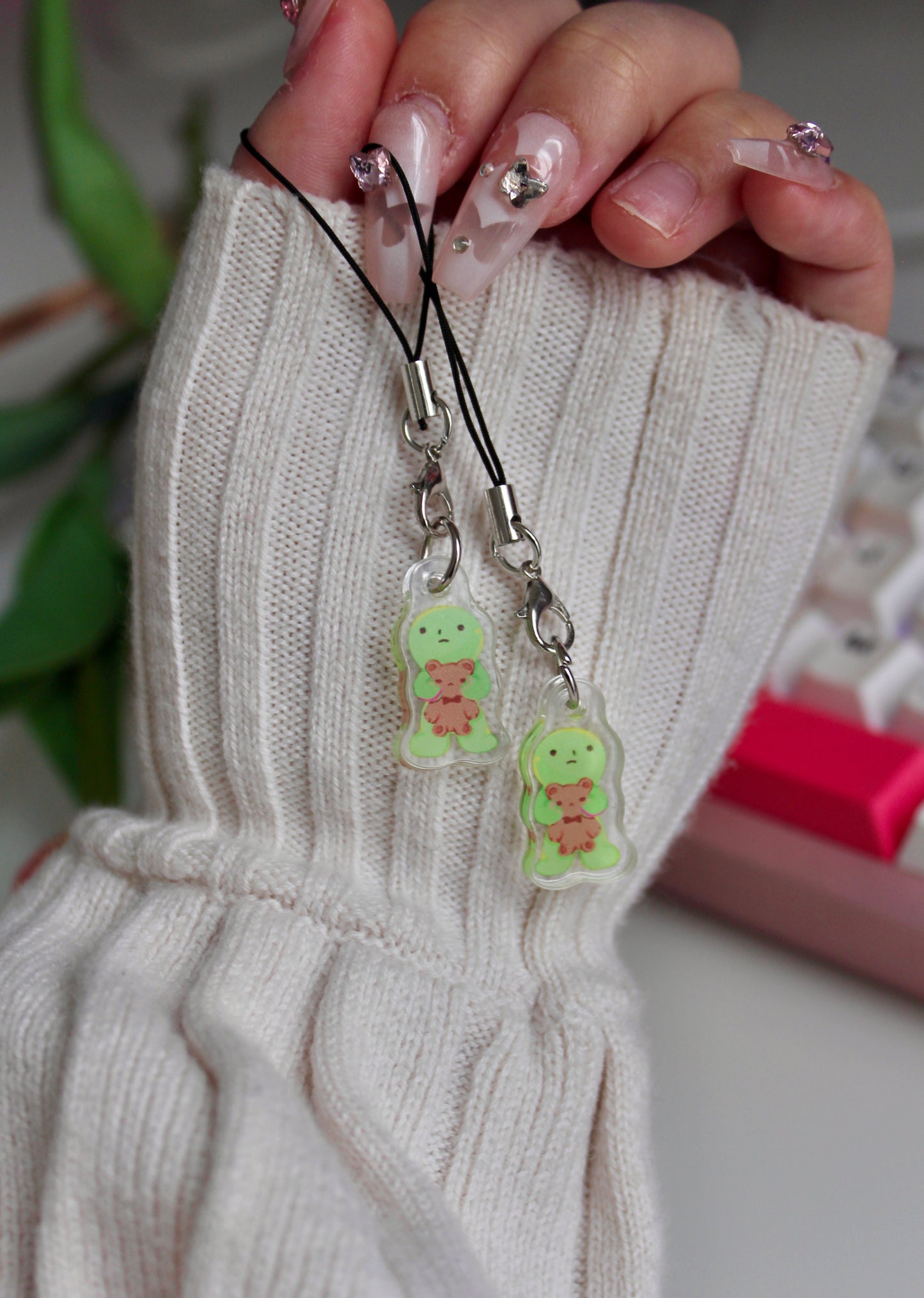 Smiski Phone Charm