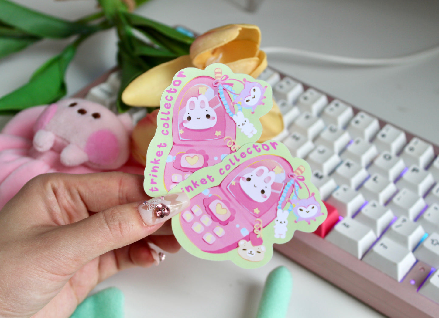 Trinket Collector Sticker