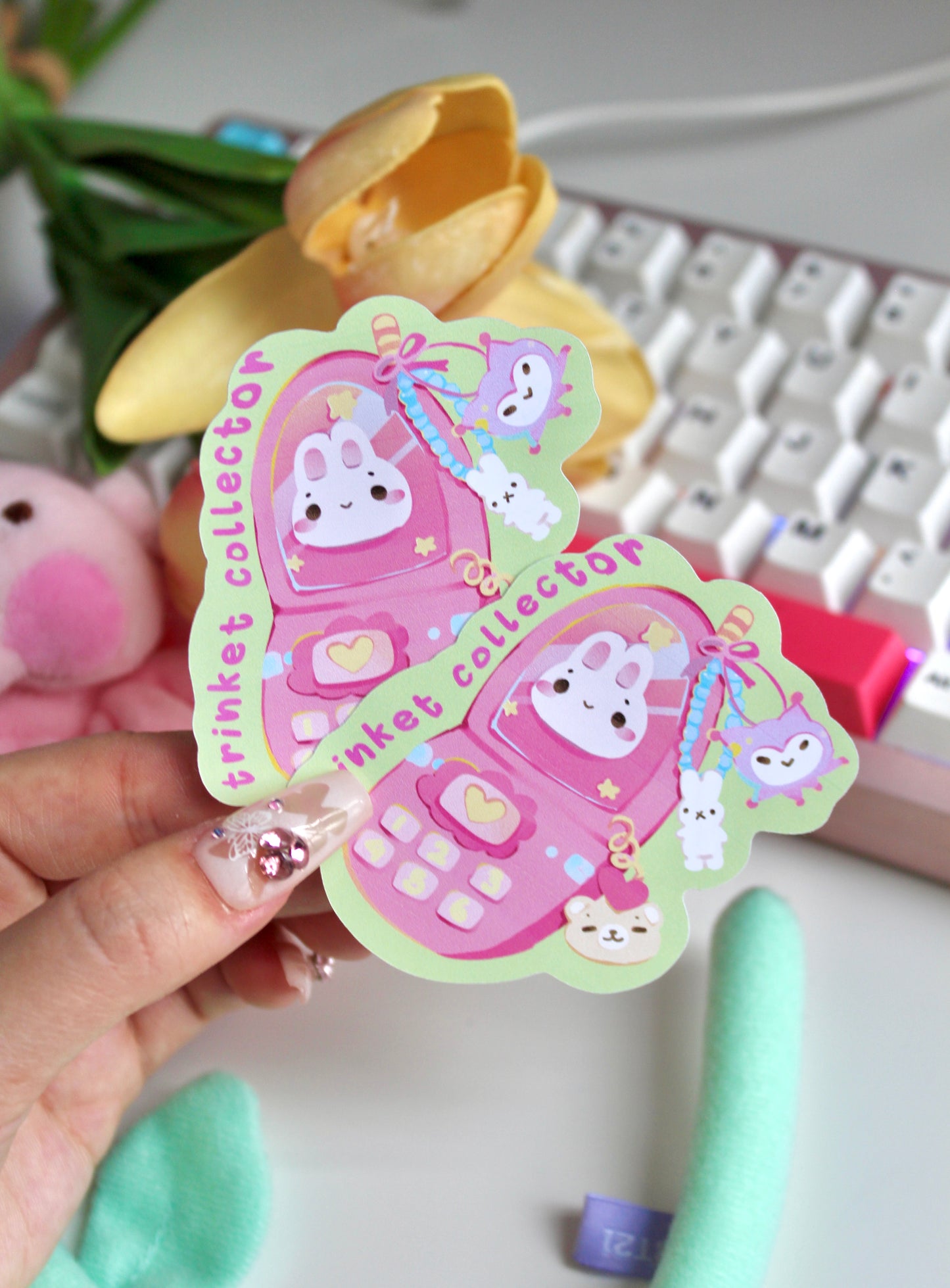 Trinket Collector Sticker