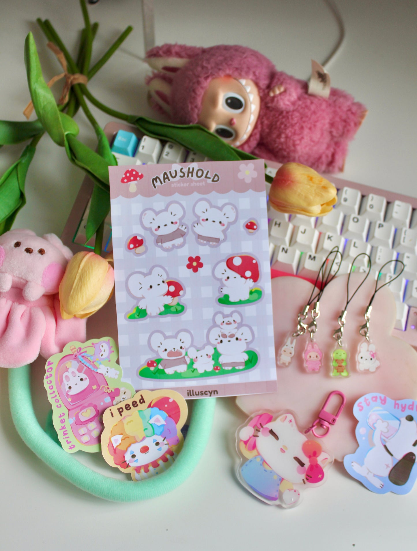 Trinket Collector Sticker