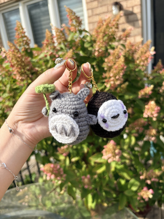 Ghibli Crochet Keychain
