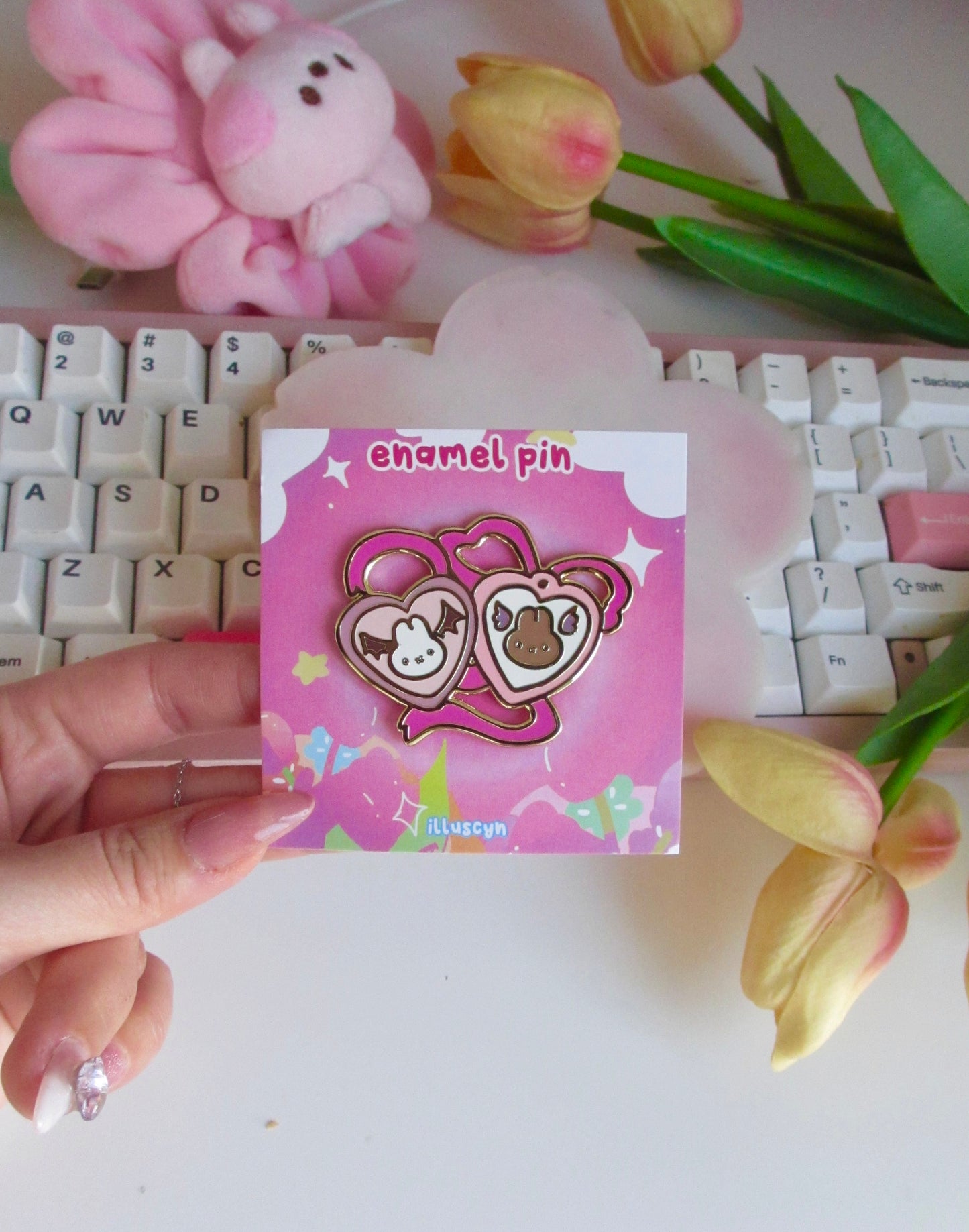 Miffy Coquette Locket Pin