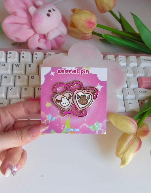 Miffy Coquette Locket Pin